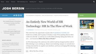 
                            9. An Entirely New World of HR Technology: HR In The Flow of Work ...