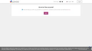 
                            6. An error has occured - LOVOO - Online dating app for flirting, chatting ...
