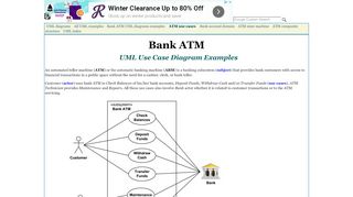 
                            2. An example of UML use case diagram for a bank ATM (Automated ...