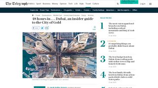 
                            7. An expert guide to Dubai | Telegraph Travel - The Telegraph