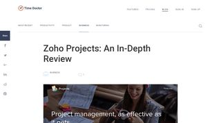 
                            9. An In-Depth Look at Zoho Projects and The Top Alternatives to Zoho