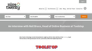 
                            7. An Interview with Neil Bruce, Head of Online Business at Toolstop