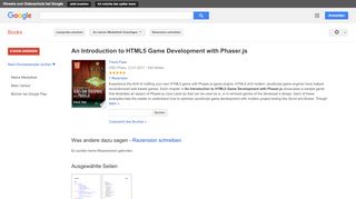 
                            12. An Introduction to HTML5 Game Development with Phaser.js