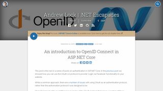 
                            4. An introduction to OpenID Connect in ASP.NET Core - Andrew Lock