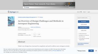 
                            8. An Overview of Design Challenges and Methods in Aerospace ...