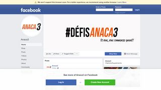 
                            5. Anaca3 - Home | Facebook