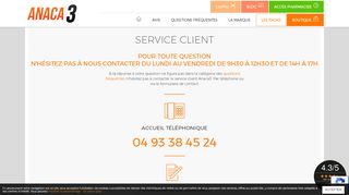 
                            5. Anaca3 : Nous contacter - Anaca3.com