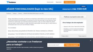 
                            13. AÑADIR FUNCIONALIDADES [login to view URL] | Android ... - Nubelo