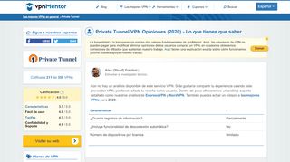 
                            13. Análisis de Private Tunnel VPN 2019 - Lo que tienes que saber
