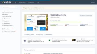 
                            11. Анализ сайта cabinet.ruobr.ru