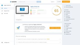 
                            3. Analiza el SEO de login.cimtel.net con WooRank | WooRank.com
