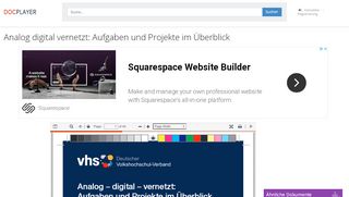 
                            10. Analog digital vernetzt: Aufgaben und Projekte im Überblick - PDF