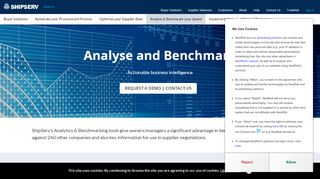 
                            4. Analyse and Benchmark - ShipServ