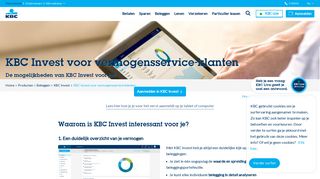 
                            5. Analyseer je beleggingen met KBC Invest - KBC Bank & Verzekering