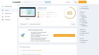 
                            9. Analysez le SEO de primocv.com avec WooRank | WooRank.com