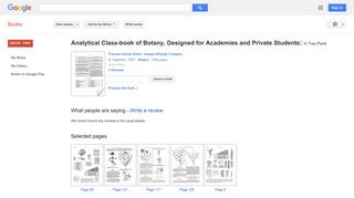 
                            11. Analytical Class-book of Botany, Designed for Academies and Private ...