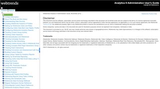 
                            5. Analytics 9 Administration User's Guide - Webtrends Optimize ...