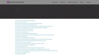 
                            9. _Analytics Sitemap - Entrust, Inc. - Entrust Datacard