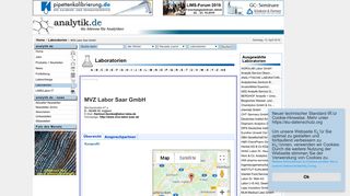 
                            4. analytik.de - Die Adresse für Analytiker - MVZ Labor Saar GmbH