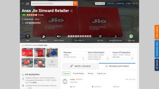 
                            7. Anas Jio Simcard Retailer, Nirala Bazar - 4g Mobile Phone ...