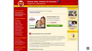 
                            10. Anastasiadate.com Review - Dating Sites Reviews