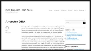 
                            7. Ancestry DNA – John Grenham – Irish Roots - Irish Ancestors