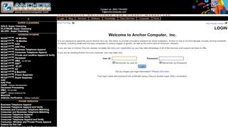 
                            6. Anchor Login - Anchor Computer