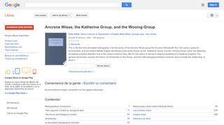 
                            7. Ancrene Wisse, the Katherine Group, and the Wooing Group