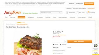 
                            8. Andechser Klosterspeck | Schinken | Wurst & Fleischwaren ... - Jungborn