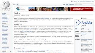 
                            3. Andela - Wikipedia