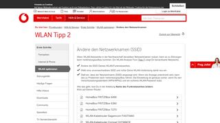 
                            3. Ändern Sie den Netzwerknamen - Vodafone Kabel Deutschland ...