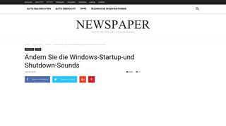 
                            9. Ändern Sie die Windows-Startup-und Shutdown-Sounds | Main Info