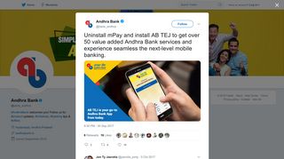 
                            9. Andhra Bank on Twitter: 