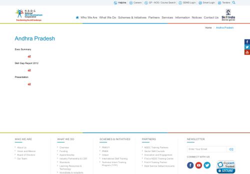 
                            9. Andhra Pradesh | National Skill Development Corporation (NSDC)