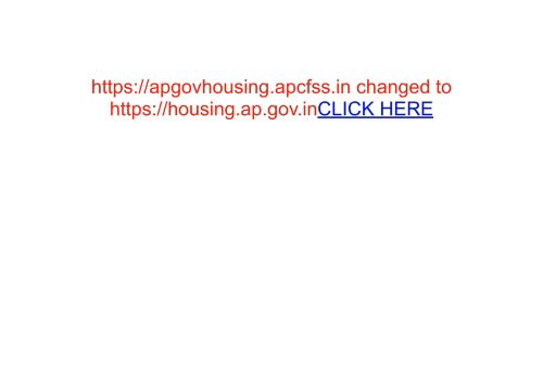 
                            13. Andhra Pradesh State Housing Corporation - apcfss