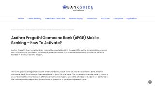
                            9. Andhra Pragathi Grameena Bank (APGB) Mobile Banking - How To ...