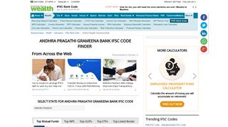 
                            2. ANDHRA PRAGATHI GRAMEENA BANK IFSC Code : Find ANDHRA ...