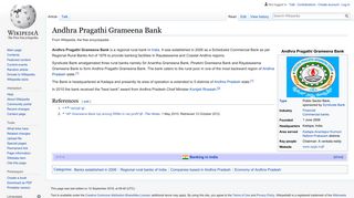 
                            6. Andhra Pragathi Grameena Bank - Wikipedia