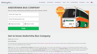 
                            7. Andorinha Bus Company - Buy your bus tickets here! | Brasil By Bus