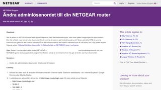 
                            5. Ändra adminlösenordet till din NETGEAR router | Answer | NETGEAR ...