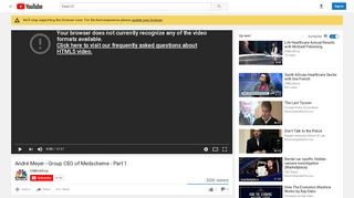 
                            9. André Meyer - Group CEO of Medscheme - Part 1 - YouTube