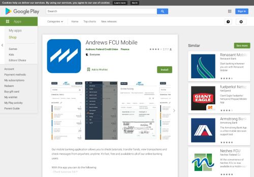 
                            11. Andrews FCU Mobile - Apps on Google Play
