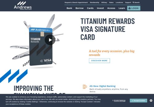 
                            1. Andrews Federal Credit Union: Home Page