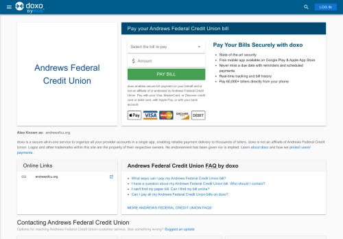 
                            4. Andrews Federal Credit Union: Login, Bill Pay, Customer Service and ...