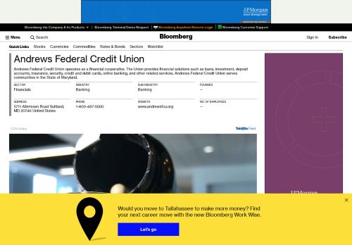 
                            13. Andrews Federal Credit Union: Private Company Information ...