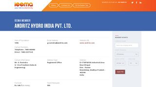 
                            8. Andritz Hydro India Pvt. Ltd. – IEEMA