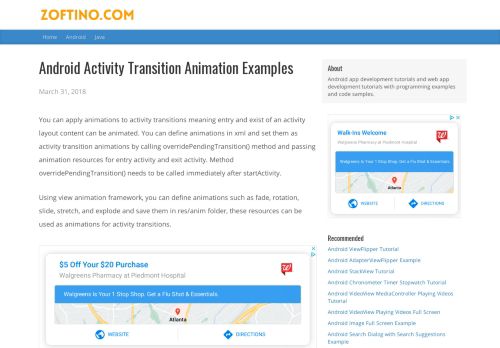 
                            12. Android Activity Transition Animation Examples - Zoftino