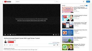 
                            9. Android Animated Splash Screen With Login Screen Tutorial ...
