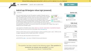 
                            7. Android app DB Navigator refuses login - together.jolla.com