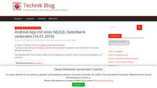 
                            3. Android App mit einer MySQL Datenbank verbinden (16.01.2016 ...